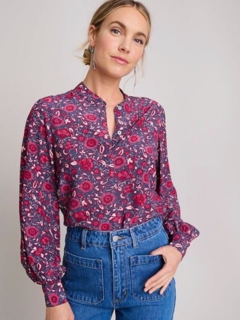 UNTUCKit Floral Gemma Shirt